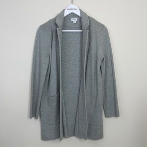 NWOT J. Crew Women’s Open Front Cardigan Gray Small